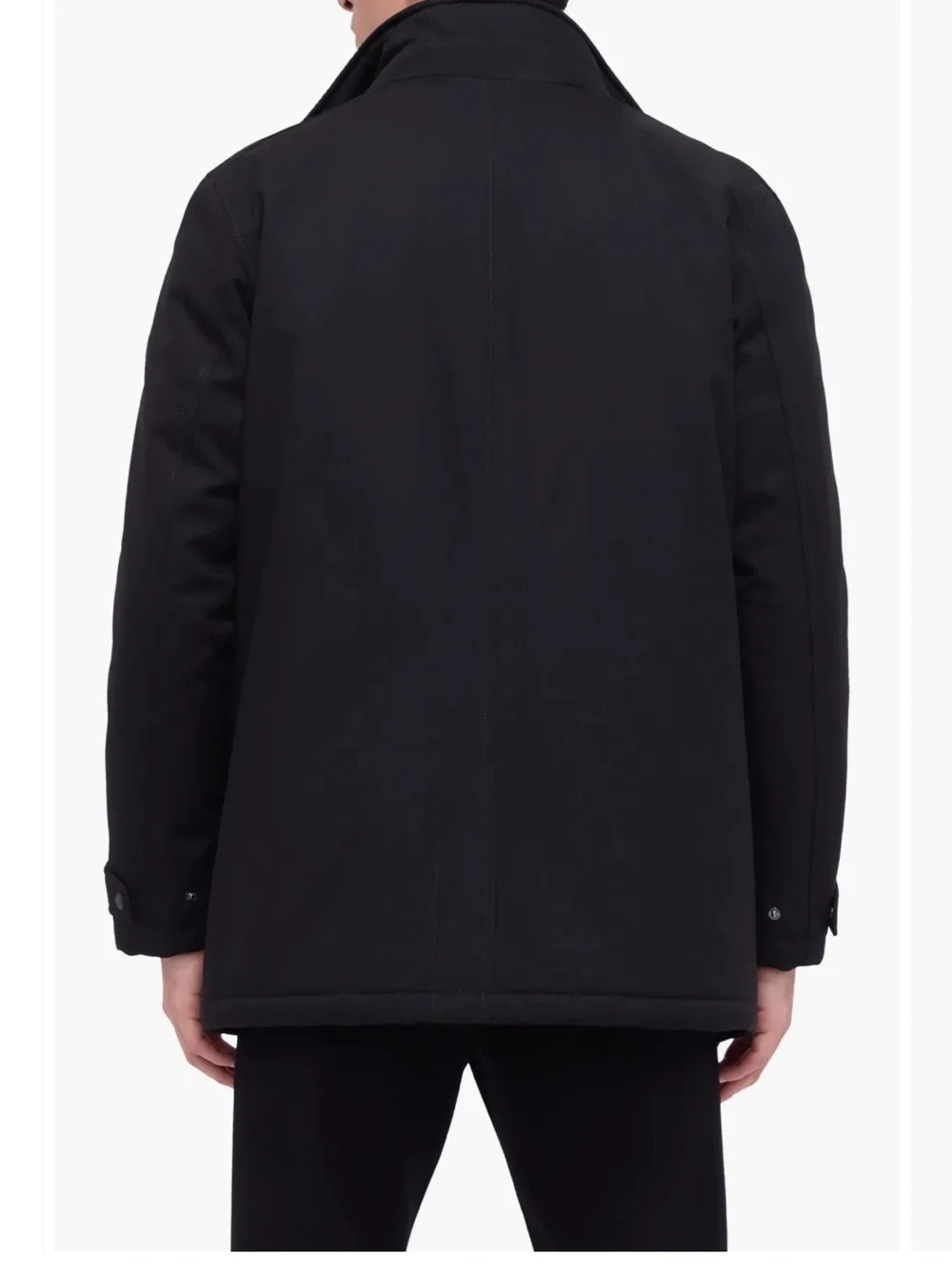 Bugatchi Water Repellent Twill Jacket with Bib Size L